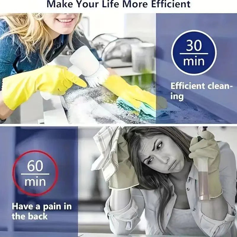Luxury Wireless Cleaning Brush.
