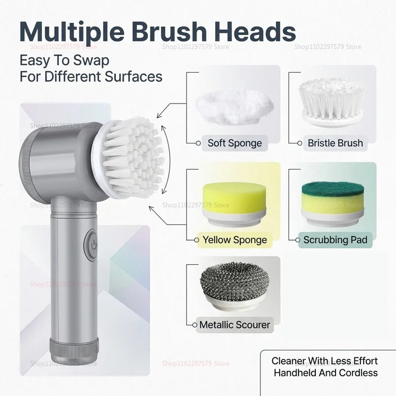 Luxury Wireless Cleaning Brush.
