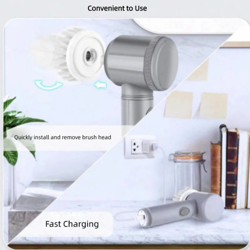 Luxury Wireless Cleaning Brush.